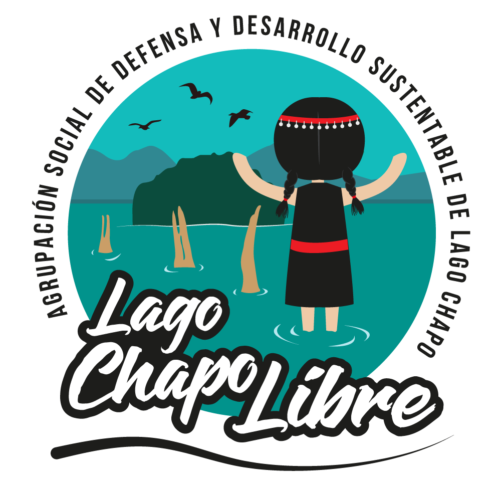 Lago Chapo Libre Logo fondo negro